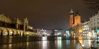 Krakowski Rynek noc