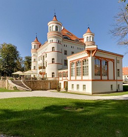 wirtualne wycieczki - Paac w Wojanowie