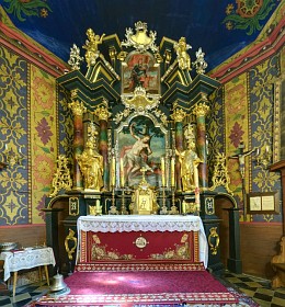 wirtualne wycieczki - Koci w. Sebastiana w Wieliczce