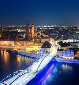 wirtualne wycieczki - Opole noc
