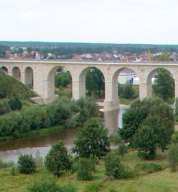 wirtualne wycieczki - Wiadukt kolejowy w Bolesawcu